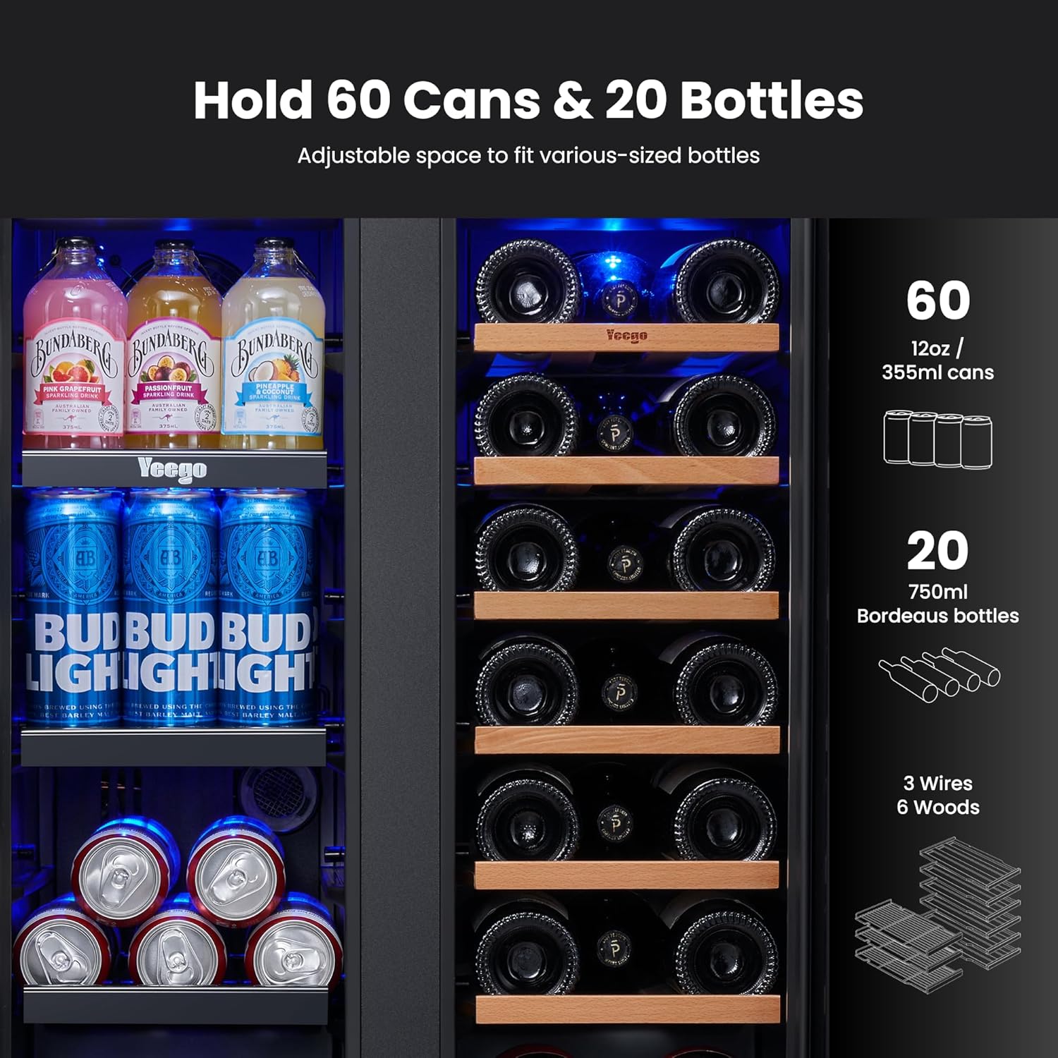 Yeego 24 Inch Wine Cooler review,Yeego wine cooler review and rating,is Yeego wine cooler worth buying,Yeego beverage cooler review pros cons,Yeego 24 inch wine refrigerator review honest opinion,Yeego wine cooler review verdict real-world performance test results