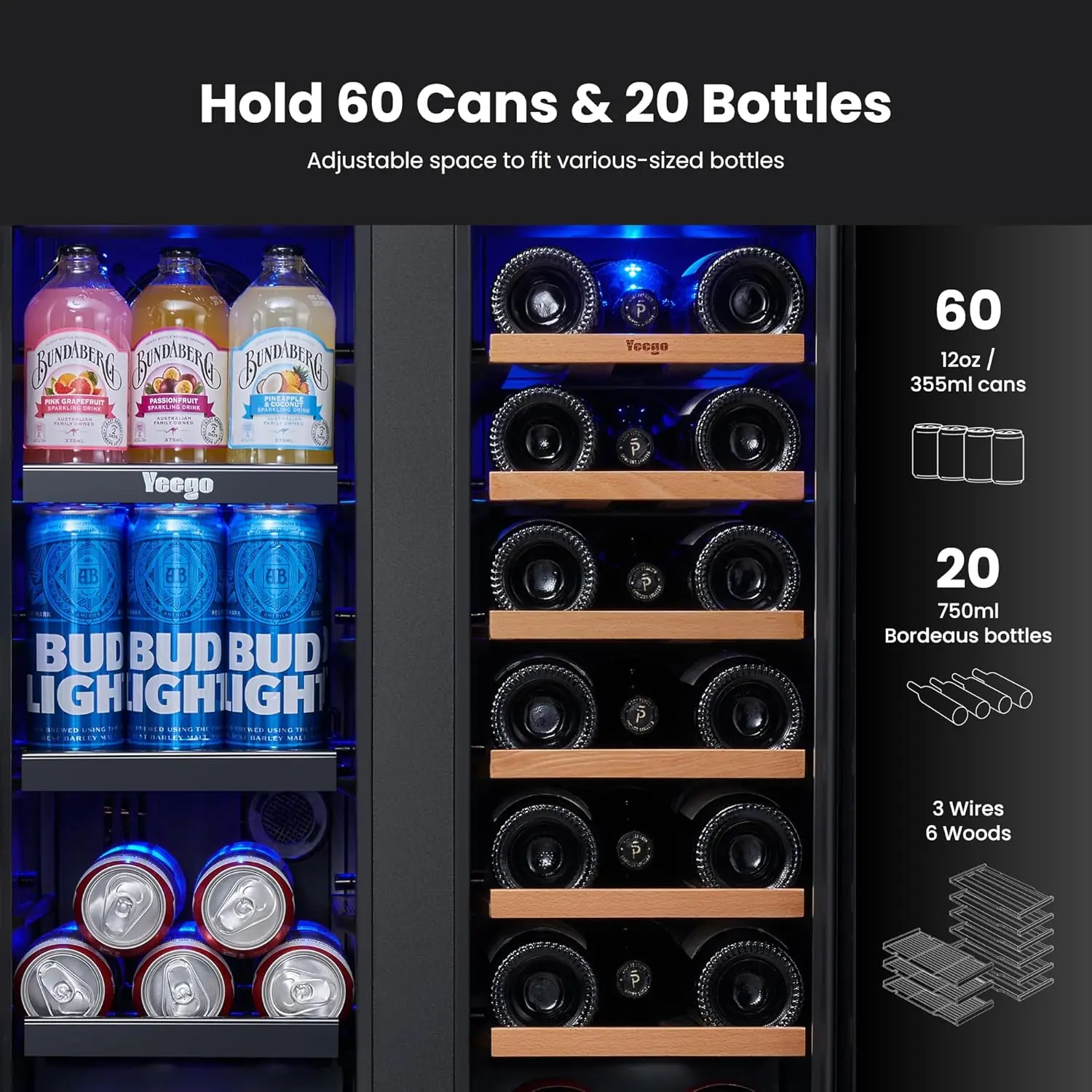 Yeego 24 Inch Wine Cooler review,Yeego wine cooler review and rating,is Yeego wine cooler worth buying,Yeego beverage cooler review pros cons,Yeego 24 inch wine refrigerator review honest opinion,Yeego wine cooler review verdict real-world performance test results