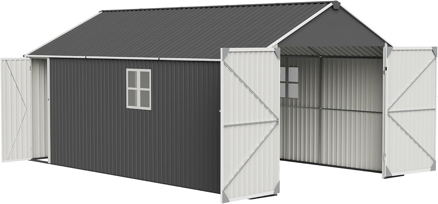 ZMAD Metal Garage Shed Review: Worth Buying? Pros & Cons 1 ZMAD metal garage shed review,ZMAD 12x20 metal shed review and rating,is ZMAD metal shed worth buying,ZMAD garage shed review pros cons,ZMAD outdoor storage shed review honest opinion,ZMAD metal garage shed review verdict — full unboxing showing every item included