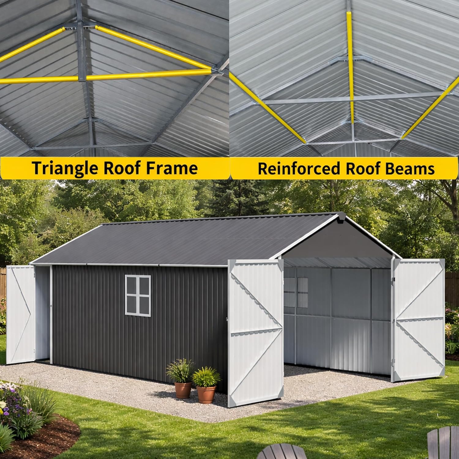 ZMAD Metal Garage Shed Review: Worth Buying? Pros & Cons 4 ZMAD metal garage shed review,ZMAD 12x20 metal shed review and rating,is ZMAD metal shed worth buying,ZMAD garage shed review pros cons,ZMAD outdoor storage shed review honest opinion,ZMAD metal garage shed review verdict compared against top alternatives