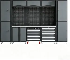 Image 1 of wipiaaao garage cabinet review