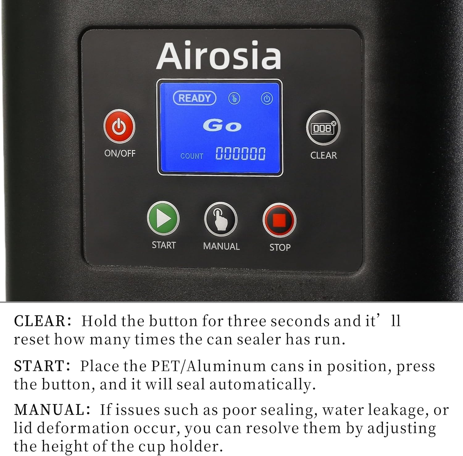 Airosia can sealer review — benchmark scores and measured results
