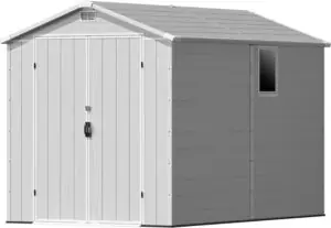 Image 1 of Devoko 6x10 plastic storage shed review