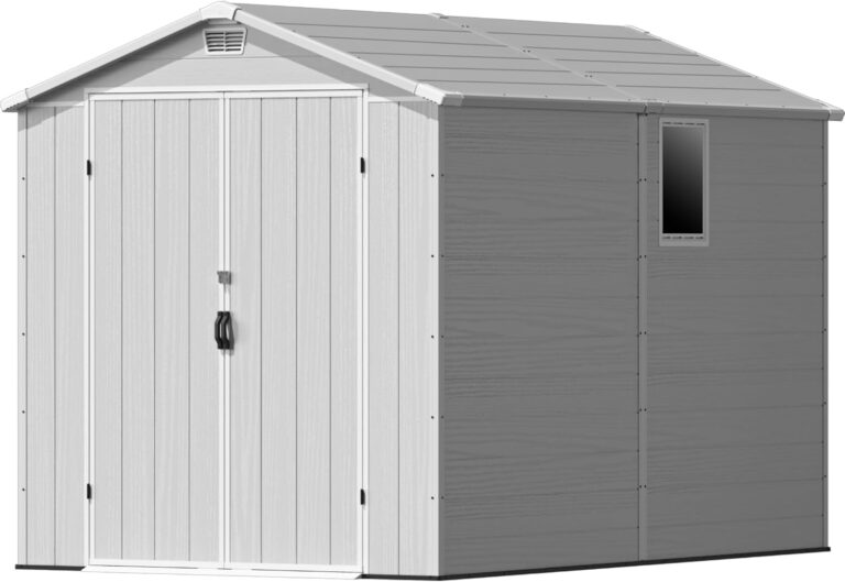 Image 1 of Devoko 6x10 plastic storage shed review