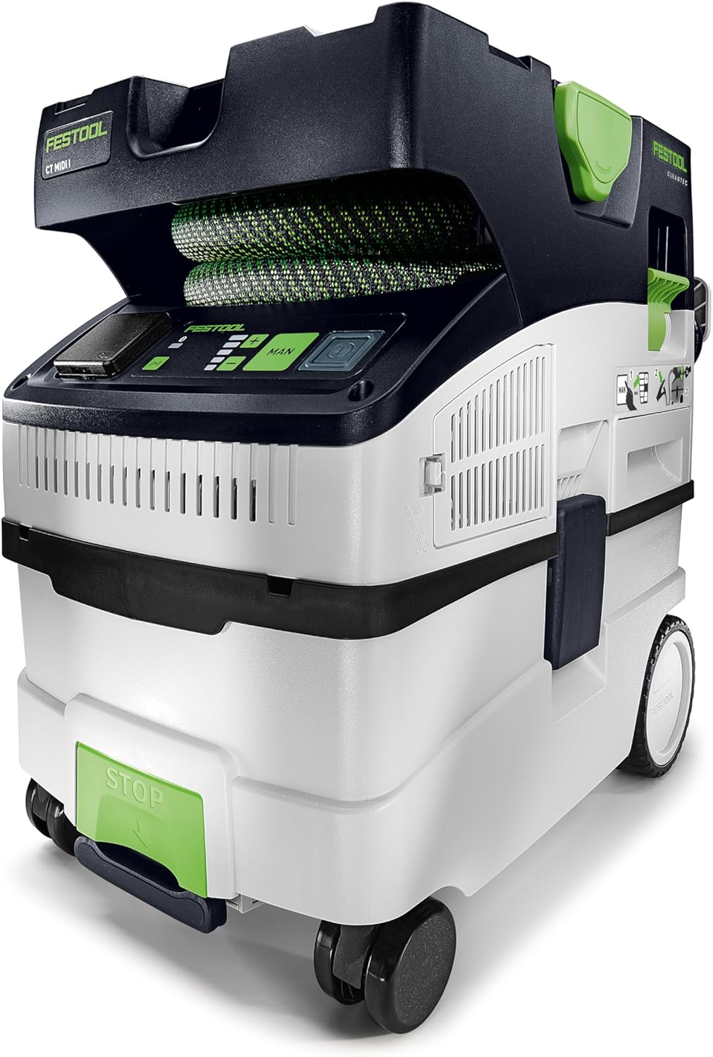 Festool CT MIDI I dust extractor review unboxing and package contents
