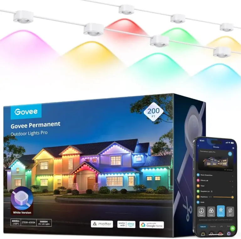 Govee Permanent Outdoor Lights Pro Review: Honest Verdict 6 Image 1 of Govee Permanent Outdoor Lights Pro review
