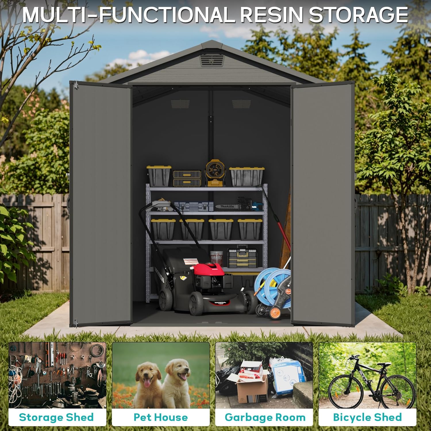 Greesum 6x10FT Storage Shed Review: Honest Pros & Cons 4 Greesum 6x10FT storage shed review,Greesum 6x10FT storage shed review and rating,is Greesum storage shed worth buying,Greesum 6x10 storage shed review pros cons,Greesum outdoor storage shed honest review,Greesum 6x10 resin shed review verdict performance test results