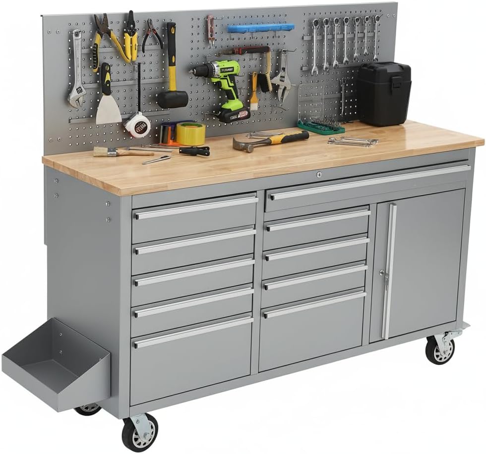 IDEALHOUSE 61-inch rolling tool chest review,IDEALHOUSE rolling tool chest review and rating,is IDEALHOUSE tool chest worth buying,IDEALHOUSE heavy duty rolling cabinet review pros cons,IDEALHOUSE tool chest review honest opinion,IDEALHOUSE rolling cabinet review verdict unboxing — first impressions and package contents