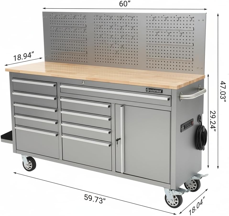 IDEALHOUSE 61-inch rolling tool chest review,IDEALHOUSE rolling tool chest review and rating,is IDEALHOUSE tool chest worth buying,IDEALHOUSE heavy duty rolling cabinet review pros cons,IDEALHOUSE tool chest review honest opinion,IDEALHOUSE rolling cabinet review verdict setup process and initial configuration
