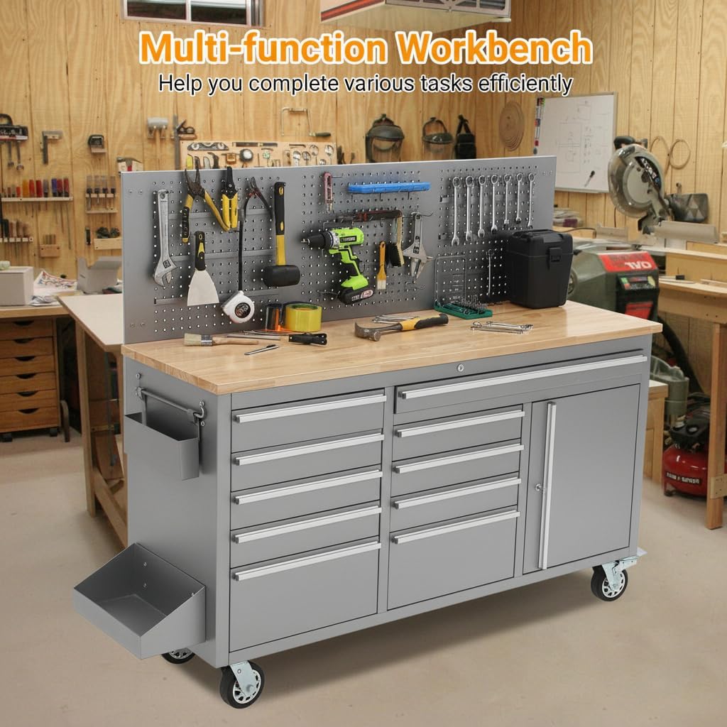 IDEALHOUSE 61-inch rolling tool chest review,IDEALHOUSE rolling tool chest review and rating,is IDEALHOUSE tool chest worth buying,IDEALHOUSE heavy duty rolling cabinet review pros cons,IDEALHOUSE tool chest review honest opinion,IDEALHOUSE rolling cabinet review verdict after weeks of real-world daily use