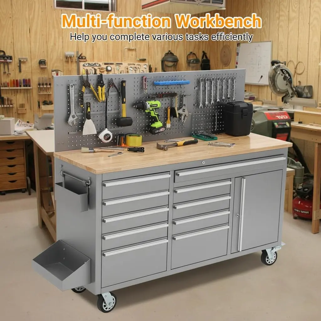 IDEALHOUSE 61-inch rolling tool chest review,IDEALHOUSE rolling tool chest review and rating,is IDEALHOUSE tool chest worth buying,IDEALHOUSE heavy duty rolling cabinet review pros cons,IDEALHOUSE tool chest review honest opinion,IDEALHOUSE rolling cabinet review verdict after weeks of real-world daily use