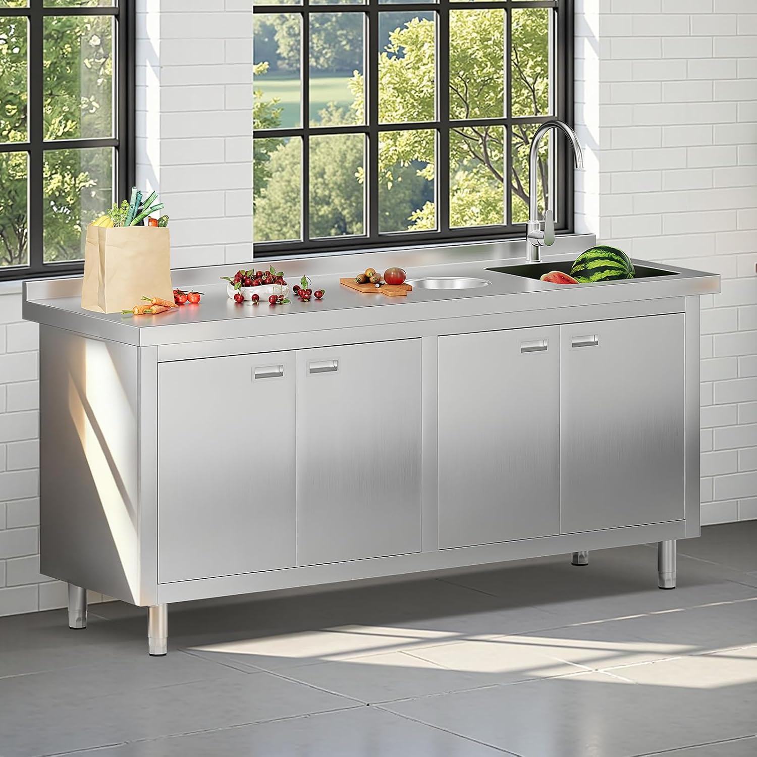 Jocisland 72x24 stainless steel utility sink review,Jocisland utility sink review and rating,is Jocisland utility sink worth buying,Jocisland 72 inch sink review pros cons,Jocisland commercial sink review honest opinion,Jocisland stainless steel sink review verdict setup process and initial configuration