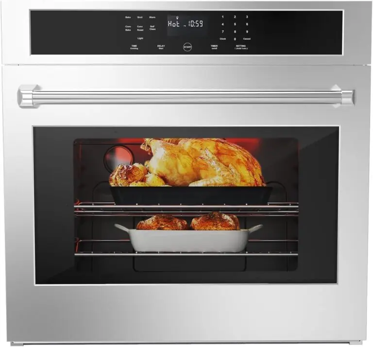 Image 1 of MERXENG 30 inch electric single wall oven review
