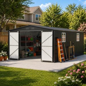 Image 1 of MNLR 12x18 metal shed review