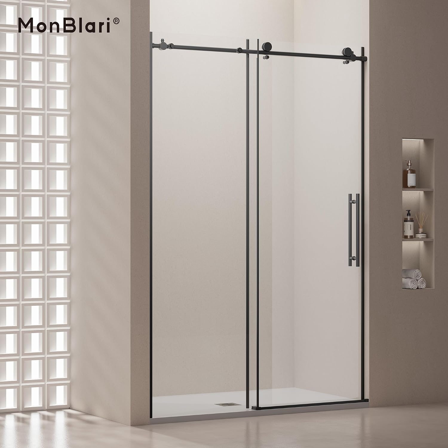 MonBlari Frameless Sliding Shower Door Review: Pros & Cons 2 MonBlari frameless sliding shower door review,MonBlari shower door review and rating,is MonBlari frameless shower door worth buying,MonBlari sliding shower door review pros cons,MonBlari shower door honest opinion review,MonBlari frameless sliding shower door review verdict setup process and initial configuration