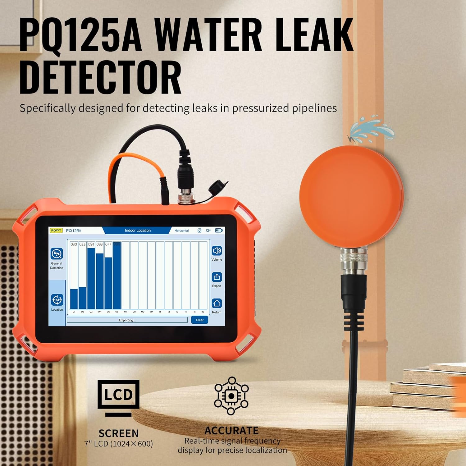 PQWT PQ125A water leak detector review testing methodology and evaluation criteria