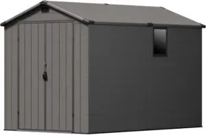 Image 1 of Patiowell 6x10 FT outdoor storage shed review