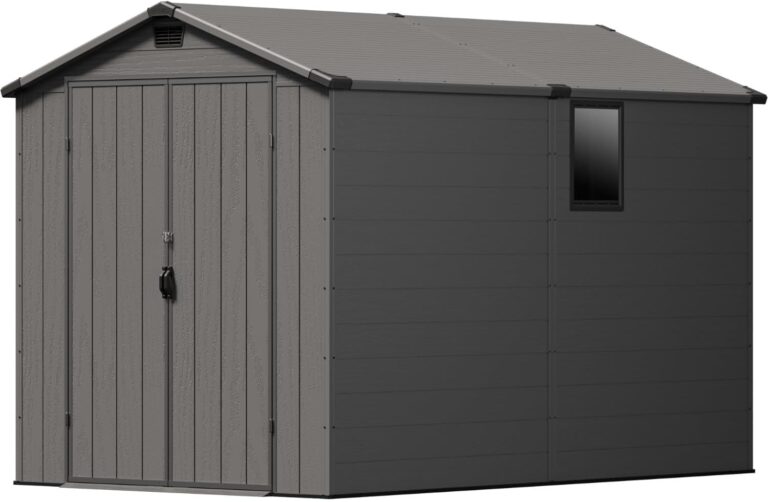 Image 1 of Patiowell 6x10 FT outdoor storage shed review