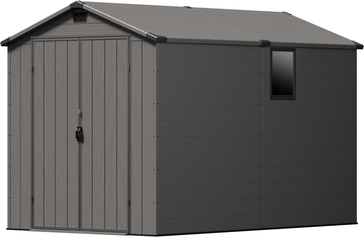 Patiowell 6x10 FT Outdoor Storage Shed Review: Pros & Cons 1 Patiowell 6x10 FT outdoor storage shed review — full package contents showing four large boxes and hardware bags