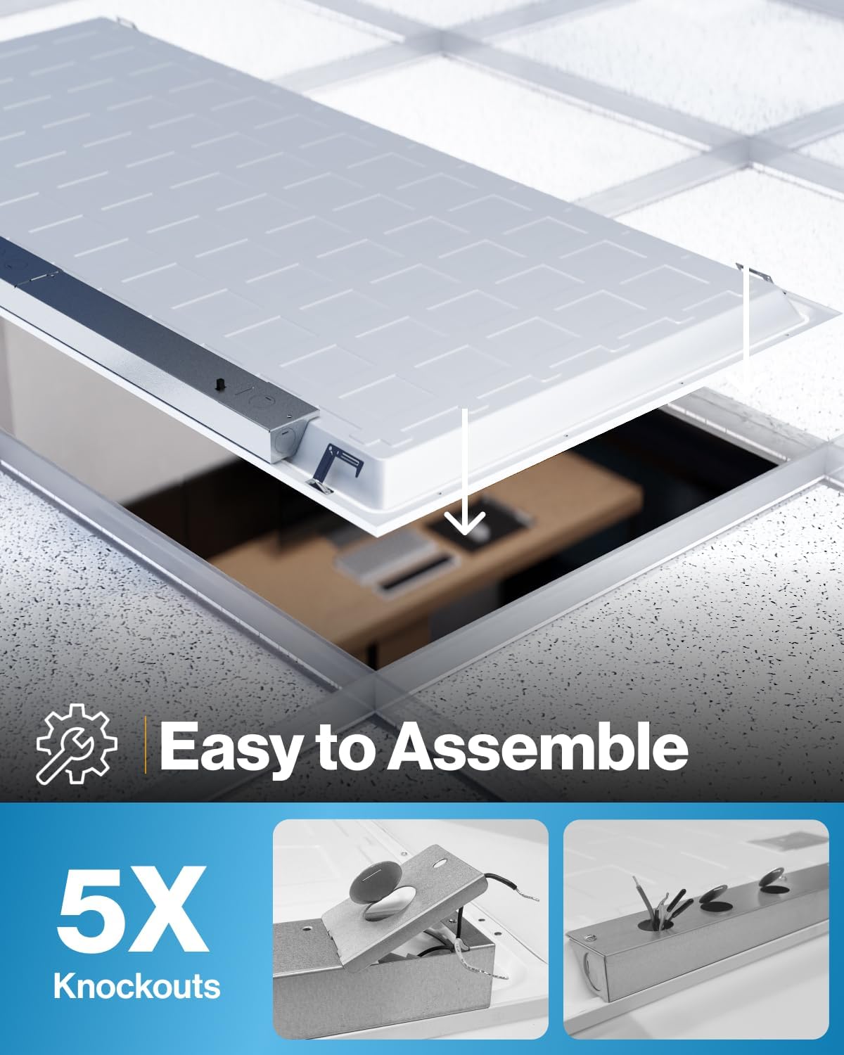 Sunco 2x4 LED Panel Review: Honest Verdict & Pros Cons 3 Setting up the Sunco 2x4 LED panel review,Sunco 2x4 LED panel review and rating,is Sunco 2x4 LED panel worth buying,Sunco 2x4 LED panel review pros cons,Sunco 2x4 LED panel review honest opinion,Sunco 2x4 LED panel review verdict for the first time