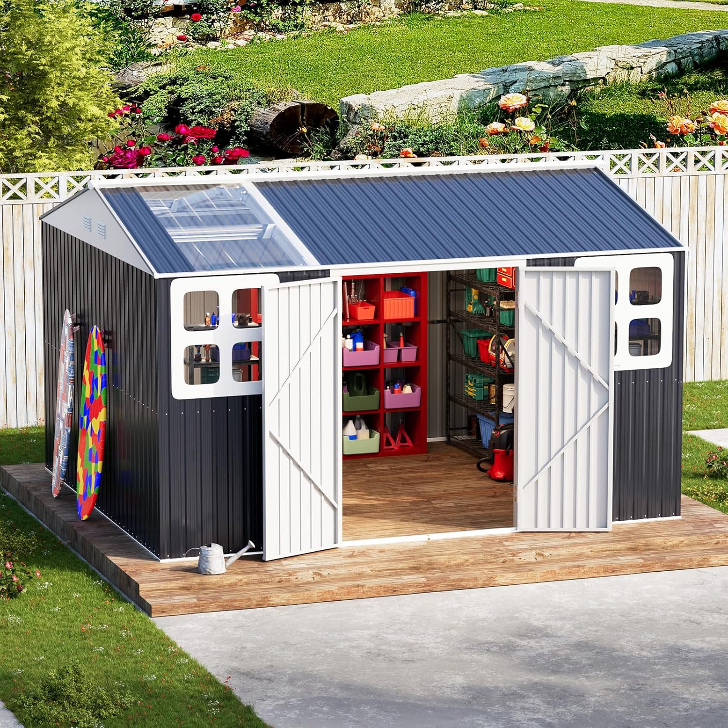 WELYAS 12x10 metal storage shed review,WELYAS metal storage shed review and rating,is WELYAS storage shed worth buying,WELYAS 12x10 shed review pros cons,WELYAS storage shed review honest opinion,WELYAS 12x10 shed review verdict unboxing — first impressions and package contents