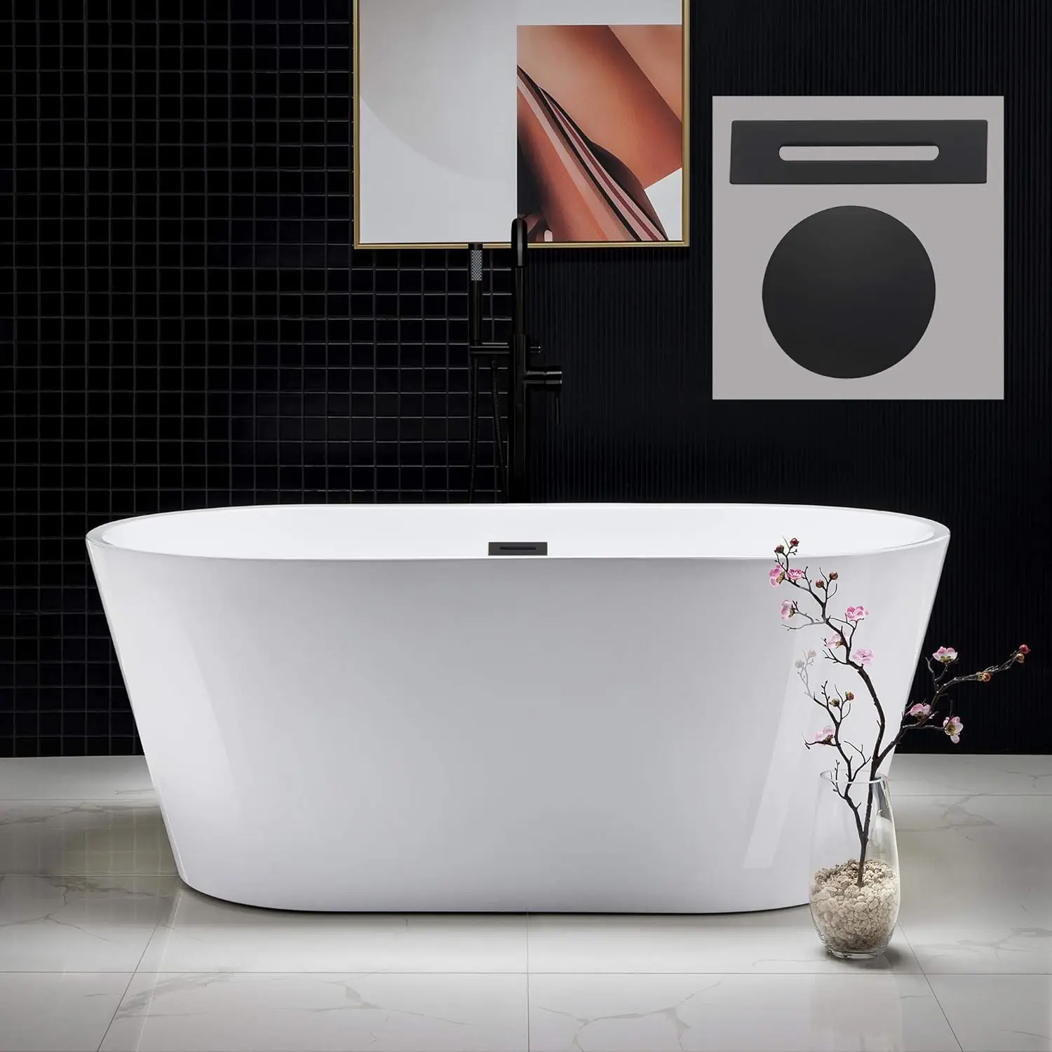 WOODBRIDGE freestanding bathtub review,WOODBRIDGE bathtub review pros cons,is WOODBRIDGE soaking tub worth buying,WOODBRIDGE BTA1514 review honest opinion,WOODBRIDGE 59 freestanding tub review verdict,WOODBRIDGE acrylic bathtub review and rating unboxing — what is included in the package