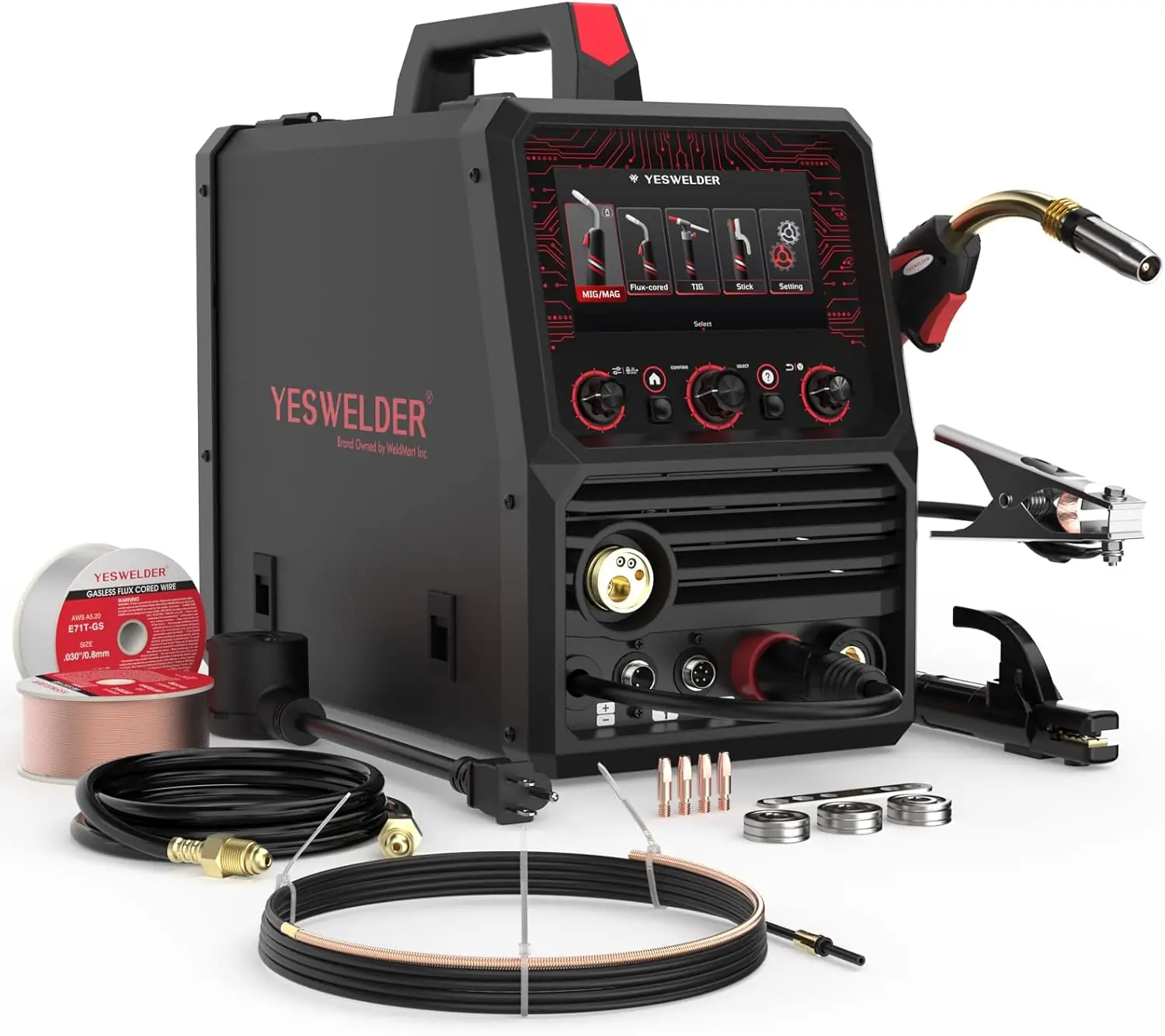 YESWELDER DP200 review build quality and materials close-up