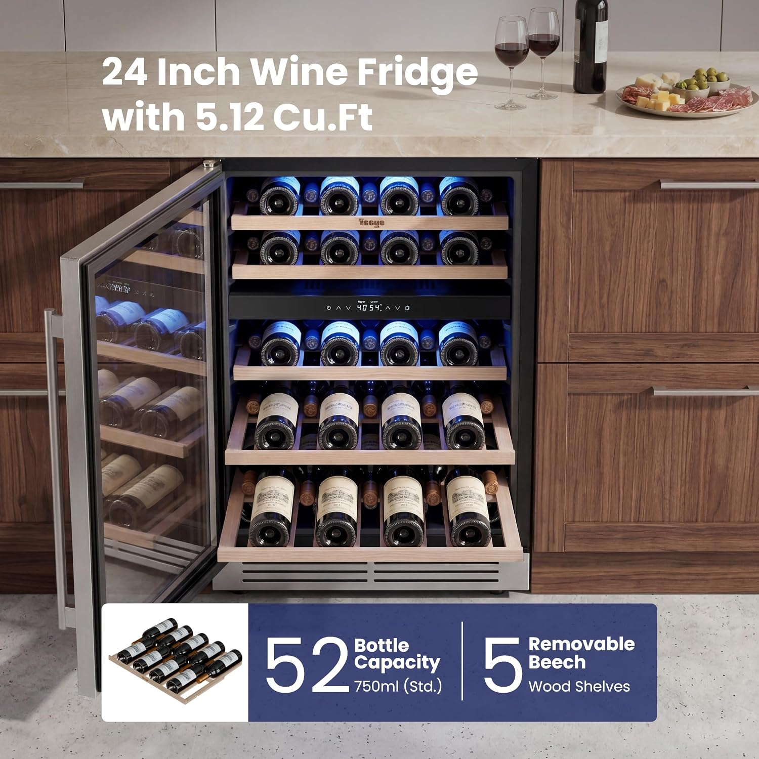 Yeego wine cooler review,Yeego wine cooler review and rating,is Yeego wine cooler worth buying,Yeego wine cooler review pros cons,Yeego wine cooler review honest opinion,Yeego 24 inch wine cooler review verdict setup process and initial configuration