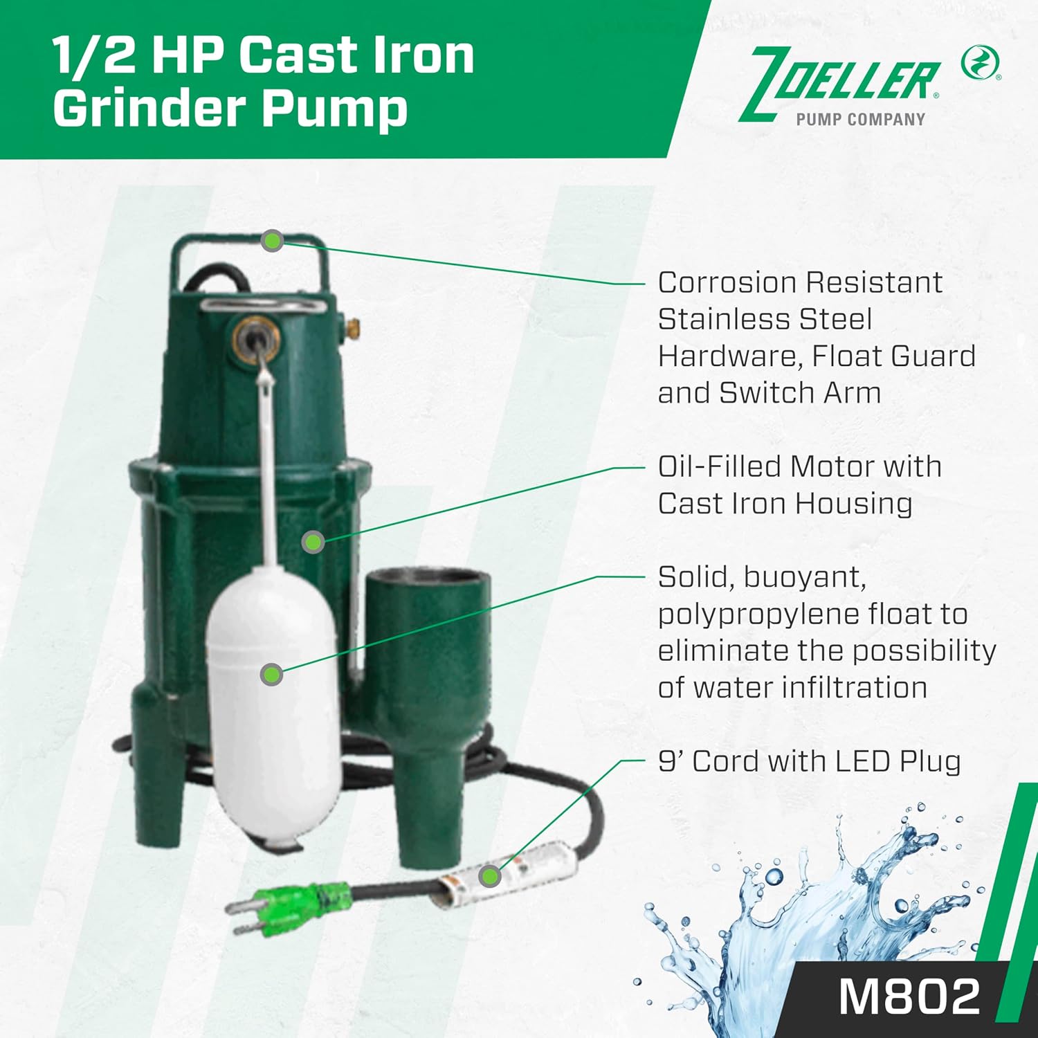 Zoeller M802 grinder pump review, Zoeller M802 grinder pump review and rating, is Zoeller M802 grinder pump worth buying, Zoeller M802 grinder pump review pros cons, Zoeller M802 grinder pump review honest opinion, Zoeller M802 grinder pump review verdict real-world performance test results