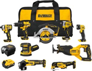 Image 1 of dewalt 20v max 5ah brushless 9 power tools review