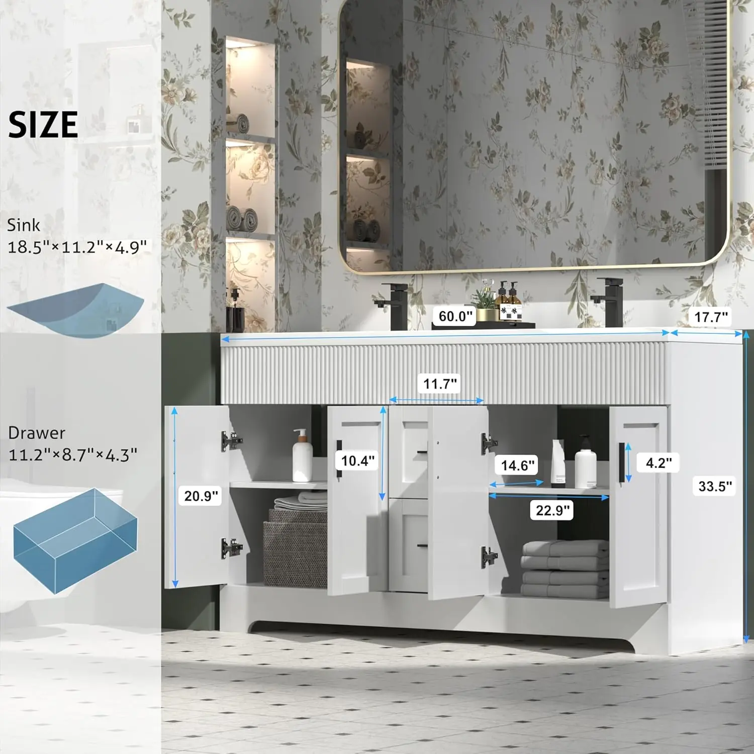 eclife 60 inch bathroom vanity review,eclife vanity review and rating,is eclife vanity worth buying,eclife 60 vanity review pros cons,eclife vanity review honest opinion,eclife vanity review verdict unboxing and complete package contents