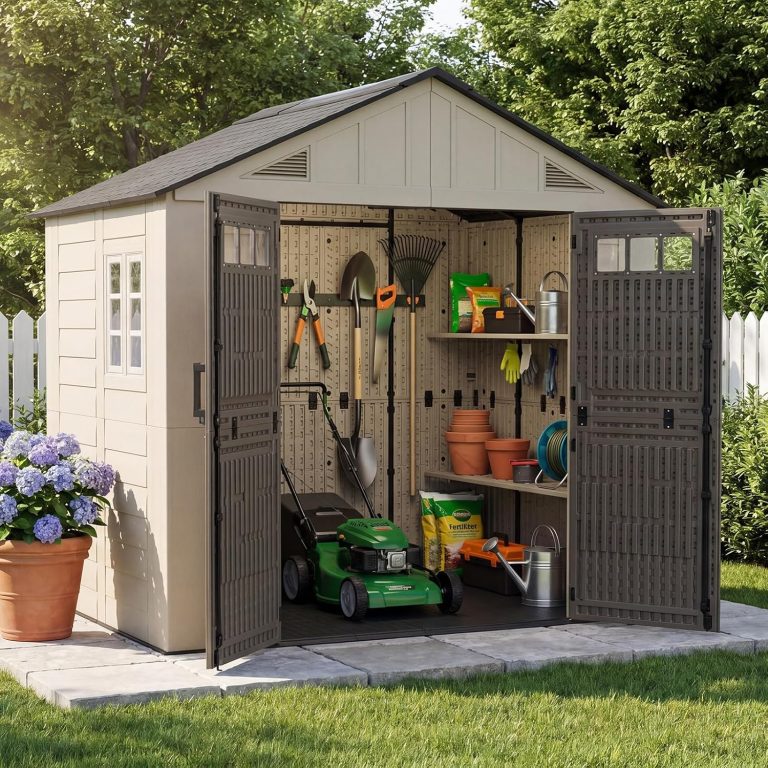 Aoxun Shed Review: 8x6 Outdoor Storage Pros & Cons 44 Image 1 of Aoxun shed review