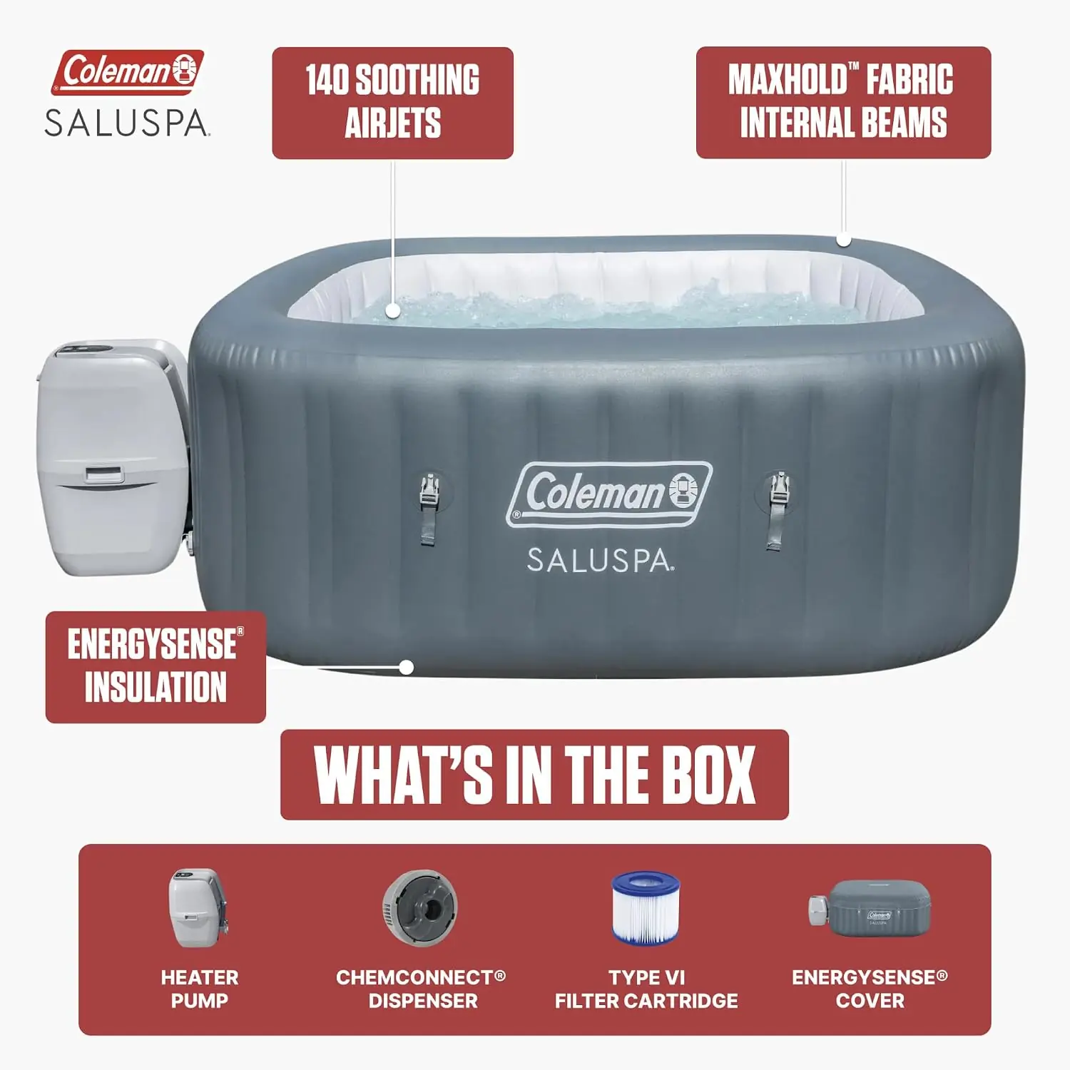 Coleman SaluSpa Hawaii review,Coleman SaluSpa Hawaii review and rating,is Coleman SaluSpa Hawaii worth buying,Coleman SaluSpa Hawaii review pros cons,Coleman SaluSpa Hawaii honest review,Coleman SaluSpa hot tub review verdict compared against top alternatives