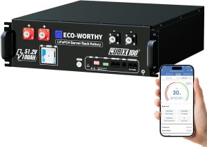 Image 1 of ECO-WORTHY Cubix100 48V battery review