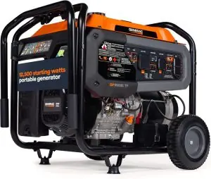 Image 1 of Generac GP9500E Tri-Fuel Generator Review