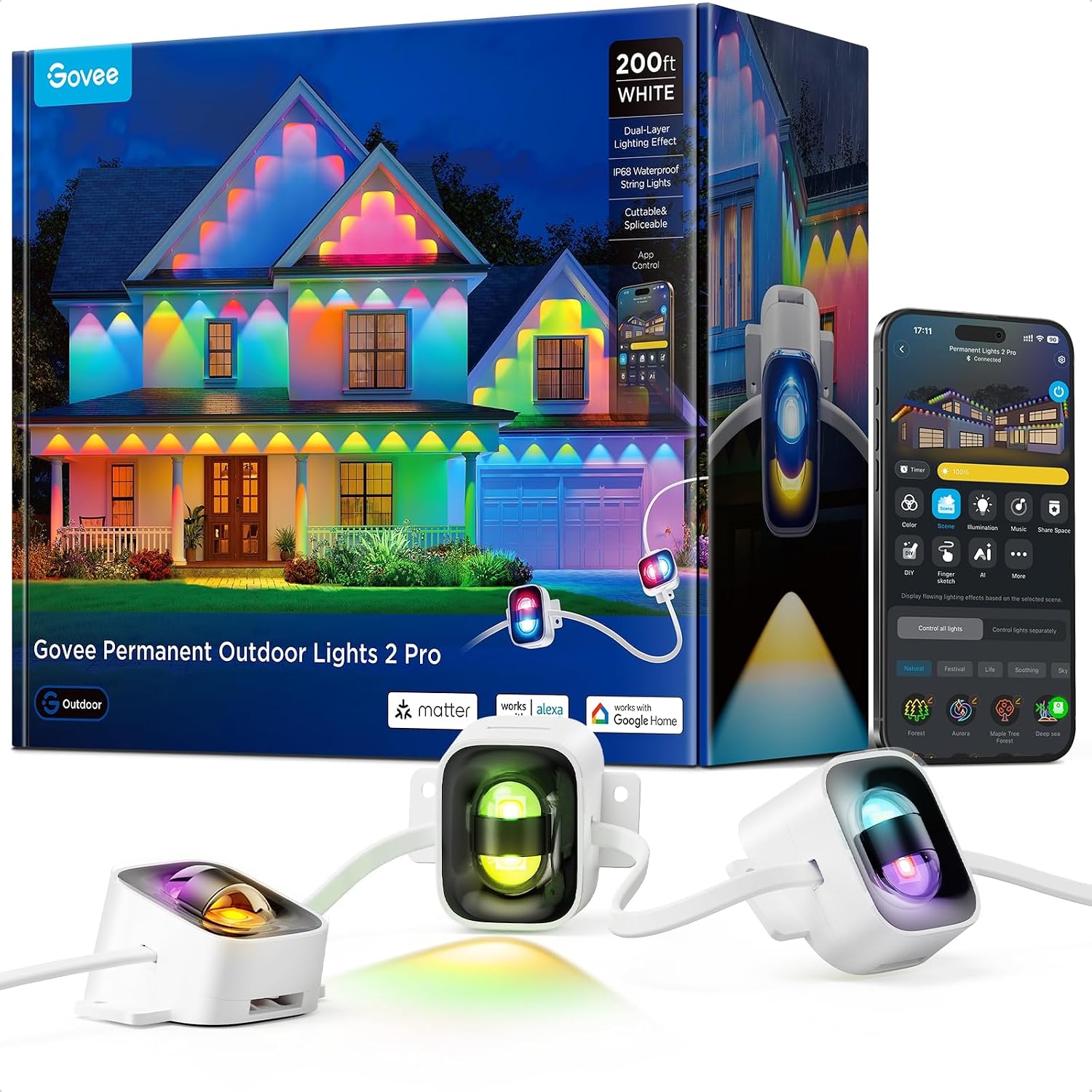 Govee Permanent Outdoor Lights 2 Pro review,Govee Permanent Outdoor Lights 2 Pro review and rating,is Govee Permanent Outdoor Lights 2 Pro worth buying,Govee Permanent Outdoor Lights 2 Pro review pros cons,Govee Permanent Outdoor Lights 2 Pro honest review,Govee Permanent Outdoor Lights 2 Pro review verdict during hands-on performance testing