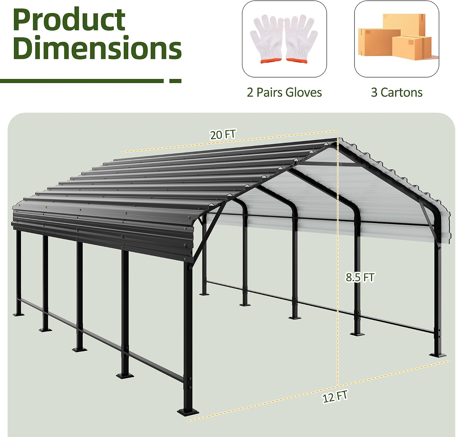 Shintenchi 12x20 metal carport review,Shintenchi metal carport review and rating,is Shintenchi 12x20 carport worth buying,Shintenchi carport review pros cons,Shintenchi 12x20 carport honest review,Shintenchi metal carport review verdict during hands-on performance testing