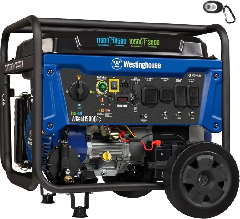 Westinghouse dual fuel generator review: Pros & Cons 11 Image 1 of Westinghouse dual fuel generator review